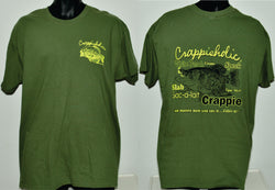 Crappieholic Tee Shirt Fillet It Design
