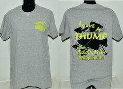 Crappieholic Thump Addiction Grey