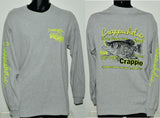 Crappieholic Long Sleeve Fillet Design Tee