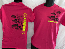 Crappieholic New School Pink