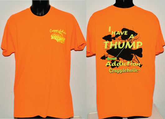 Crappieholic Thump Addiction Orange