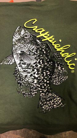 Crappieholic Big Fish Long Sleeve Tee