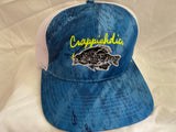 HEADWEAR Crappieholic Richardson Kryptek Camo meshback snap back cap