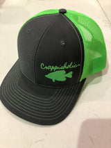HEADWEAR Crappieholic Richardson Cap side panel design