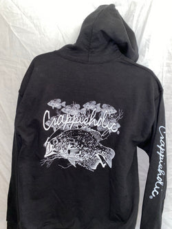 Crappieholilc Hoodie Original School black