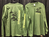Crappieholic NEW school design hoodie