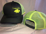 HEADWEAR Crappieholic Richardson Cap side panel design